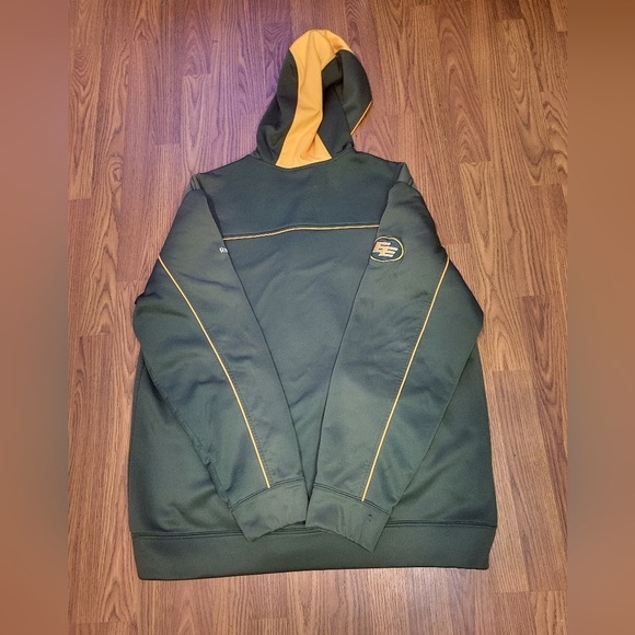 Lot Of 2 Edmonton Eskimos Green Coat & Long-sleeve Reebok Hoodie Men's XL B4 - Picture 13 of 13